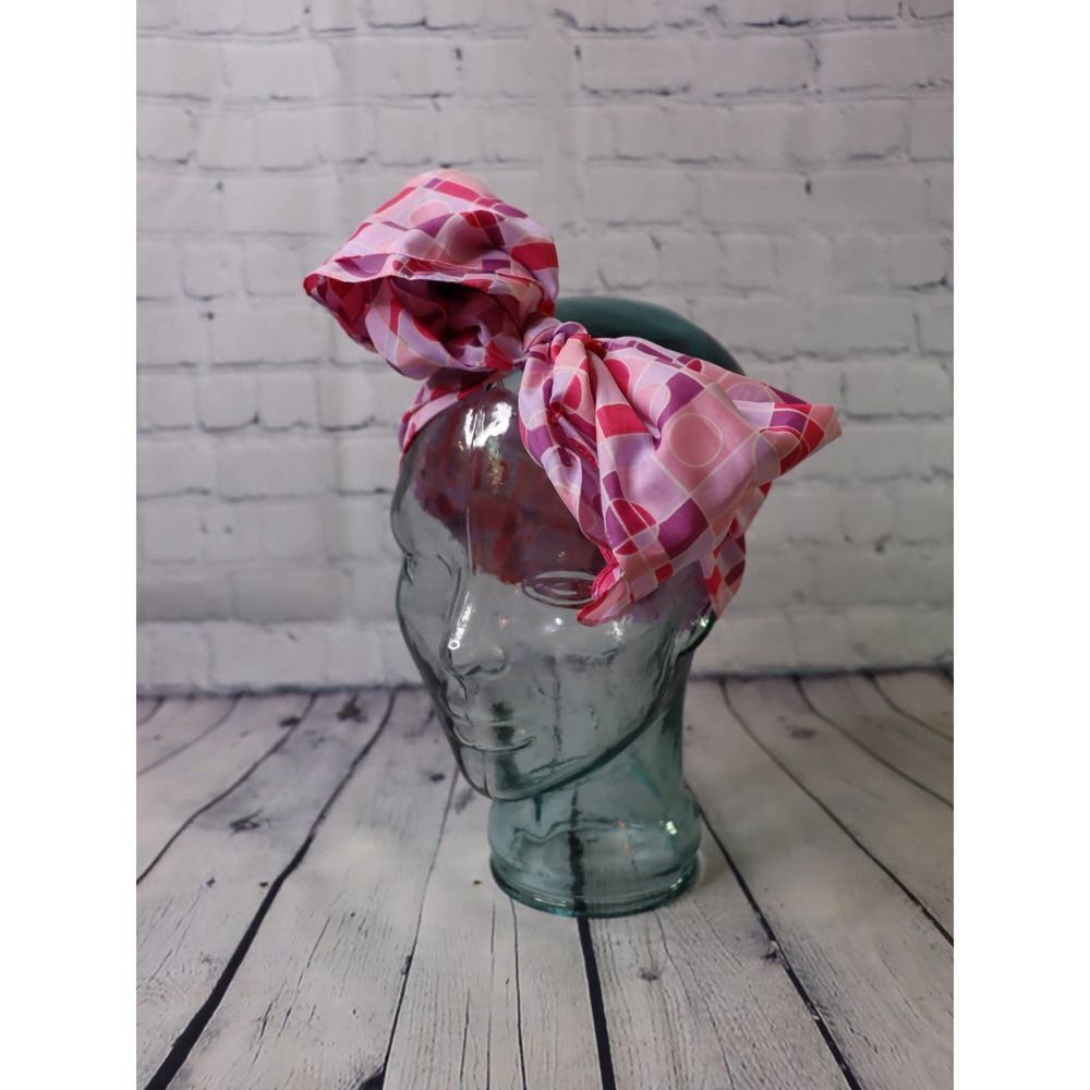 Jones New York Retro Vibe Scarf Pink Purple - Picture 9 of 9